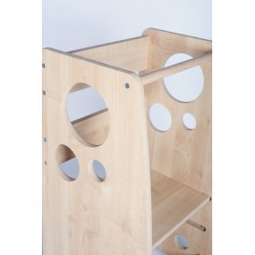Montessori Lernturm Ringe Dekor Woody, Ourbaby