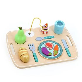 Vilac Aktivitätstafel Tablett mit Essen