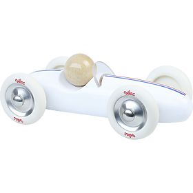 Vilac Großes Holzauto Grand Prix Vintage Weiß, Vilac