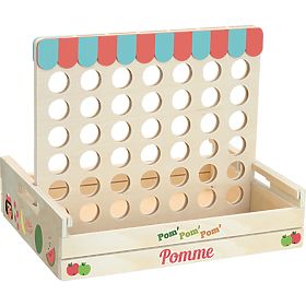 Vilac Holz-Reisespiel Tic Tac Toe