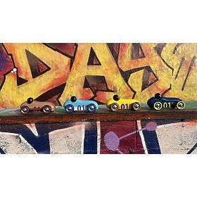 Vilac Holzauto Old Sport Compet natur