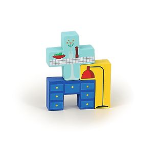 Vilac Holzlogikspiel Pack es richtig! Umzugshelfer