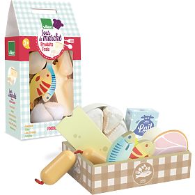 Vilac Holzset Frische Lebensmittel