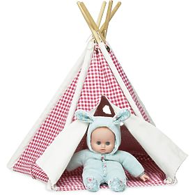 Vilac Mini-Tipi kariert, Vilac