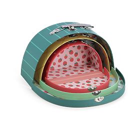 Vilac Set aus 3 Koffern Köstliche Früchte Sarah Betz