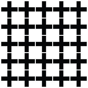 Wandaufkleber - schwarze Kreuze 25 Stk., PASTELOWE LOVE®