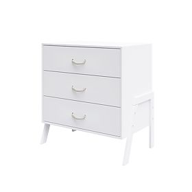 Kommode CONE - WHITE mit Wickeltisch