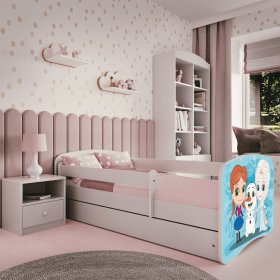 Kinderbett mit Barriere - Frozen 2, All Meble, Frozen