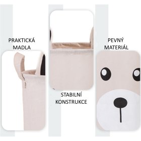Spielzeugkorb für Teddybären