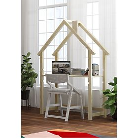 Haus Schreibtisch FRANK - natürlich